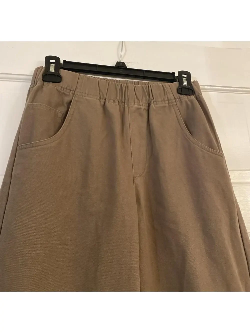 Barrel Leg Mid-Rise Baggy Pull-On Pants - Universal Thread XS Women’s - Picture 2 of 4